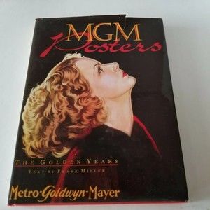 Frank Millers 90s First Edition MGM Posters The Golden Years Hardcover Vintage